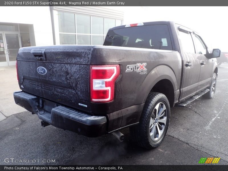 Magma Red / Medium Earth Gray 2020 Ford F150 STX SuperCrew 4x4