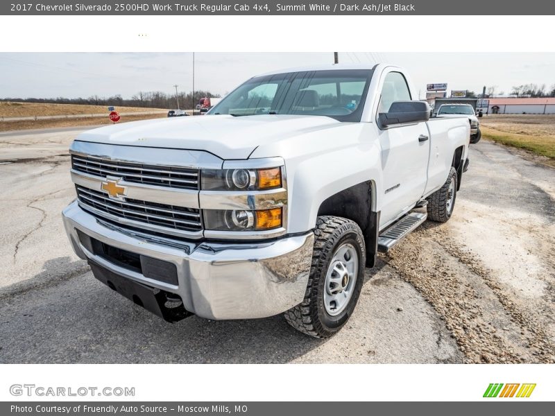 Summit White / Dark Ash/Jet Black 2017 Chevrolet Silverado 2500HD Work Truck Regular Cab 4x4