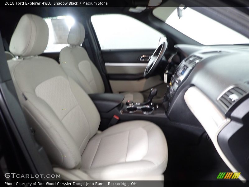 Shadow Black / Medium Stone 2018 Ford Explorer 4WD