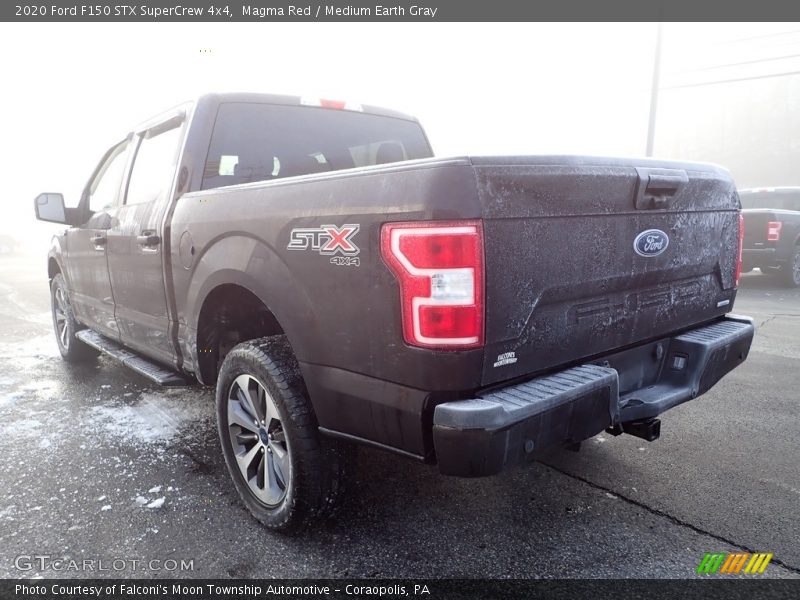 Magma Red / Medium Earth Gray 2020 Ford F150 STX SuperCrew 4x4