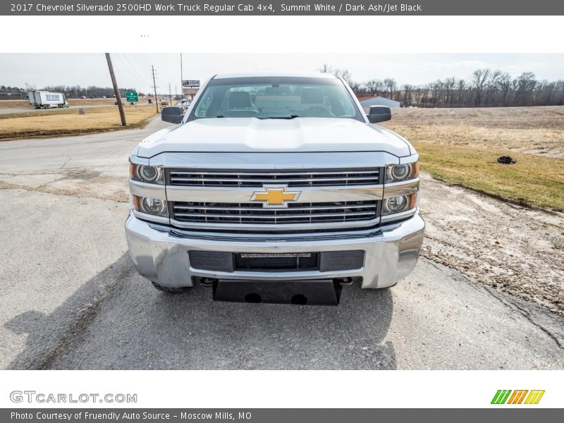 Summit White / Dark Ash/Jet Black 2017 Chevrolet Silverado 2500HD Work Truck Regular Cab 4x4