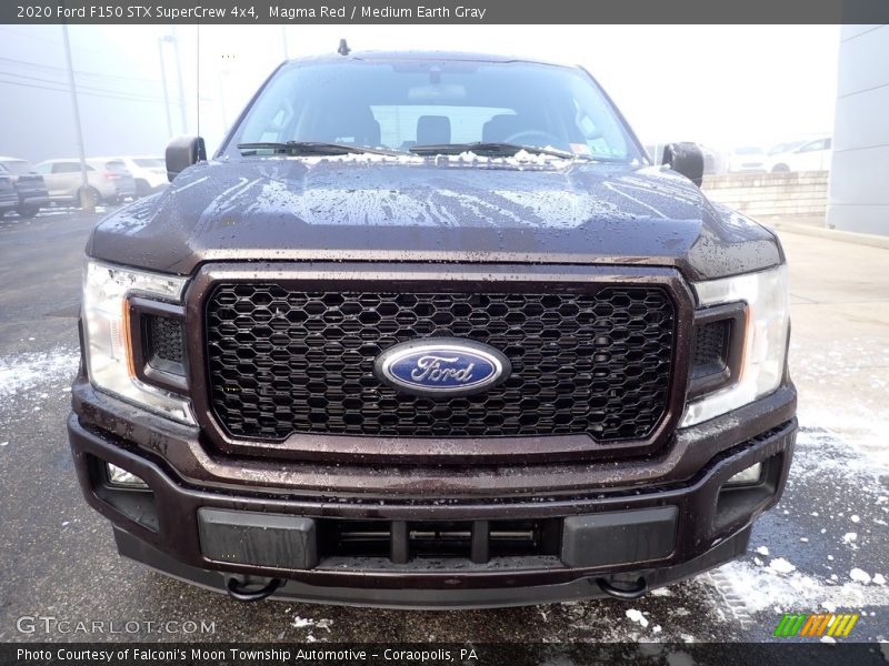 Magma Red / Medium Earth Gray 2020 Ford F150 STX SuperCrew 4x4