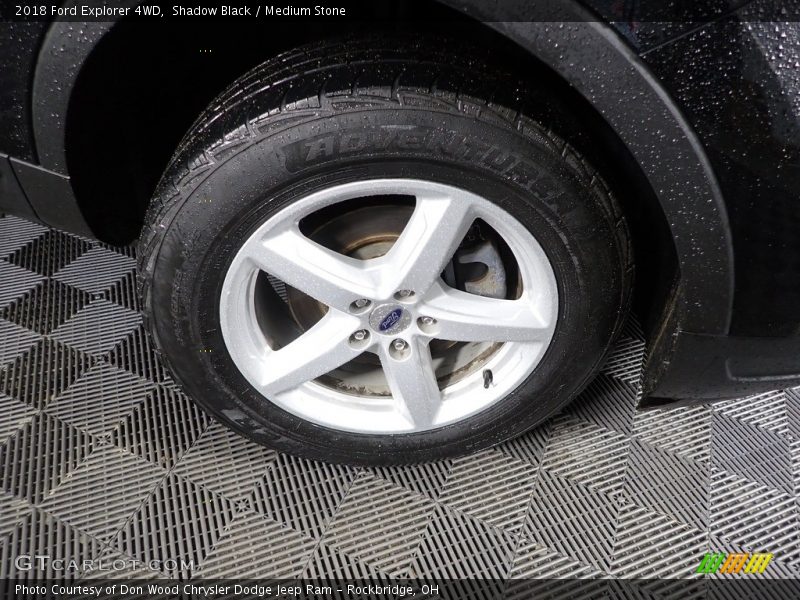Shadow Black / Medium Stone 2018 Ford Explorer 4WD
