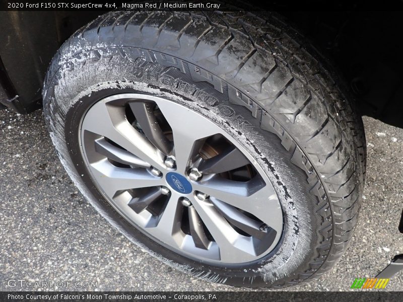 Magma Red / Medium Earth Gray 2020 Ford F150 STX SuperCrew 4x4