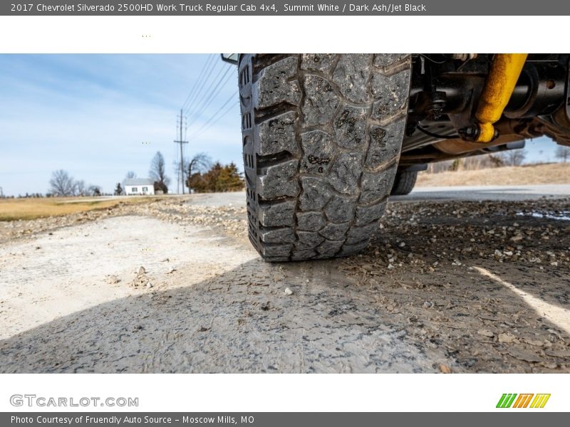 Summit White / Dark Ash/Jet Black 2017 Chevrolet Silverado 2500HD Work Truck Regular Cab 4x4