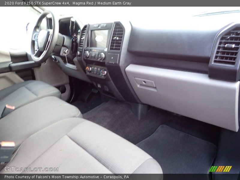 Magma Red / Medium Earth Gray 2020 Ford F150 STX SuperCrew 4x4