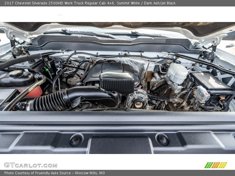 Summit White / Dark Ash/Jet Black 2017 Chevrolet Silverado 2500HD Work Truck Regular Cab 4x4