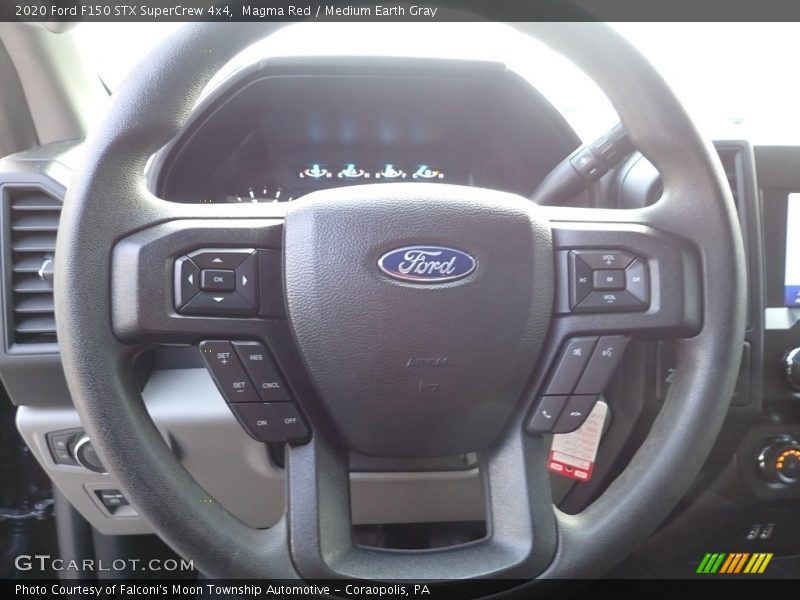 Magma Red / Medium Earth Gray 2020 Ford F150 STX SuperCrew 4x4