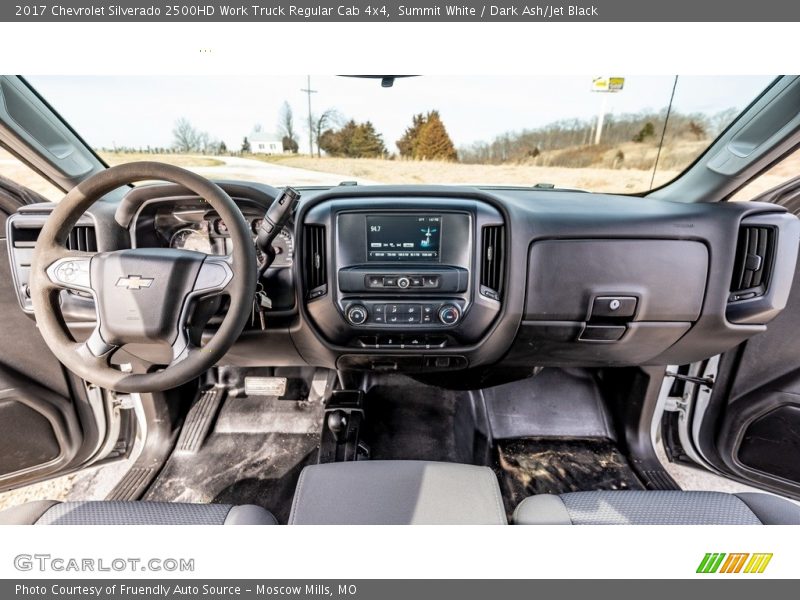 Summit White / Dark Ash/Jet Black 2017 Chevrolet Silverado 2500HD Work Truck Regular Cab 4x4