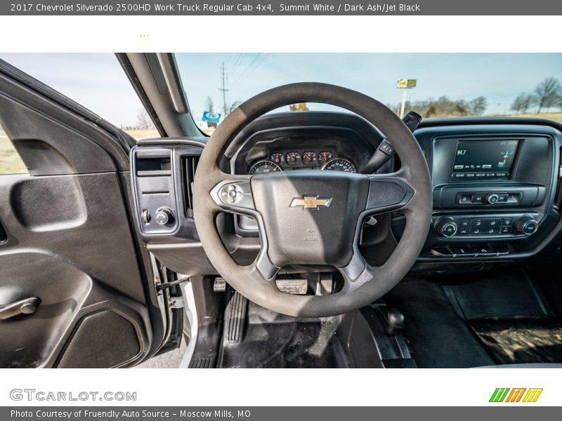 Summit White / Dark Ash/Jet Black 2017 Chevrolet Silverado 2500HD Work Truck Regular Cab 4x4