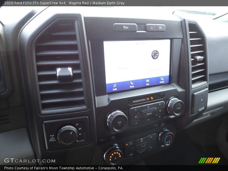 Magma Red / Medium Earth Gray 2020 Ford F150 STX SuperCrew 4x4