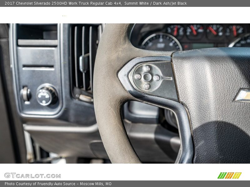 Summit White / Dark Ash/Jet Black 2017 Chevrolet Silverado 2500HD Work Truck Regular Cab 4x4