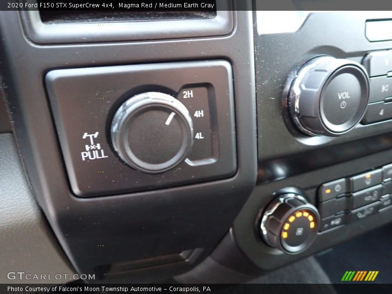 Magma Red / Medium Earth Gray 2020 Ford F150 STX SuperCrew 4x4