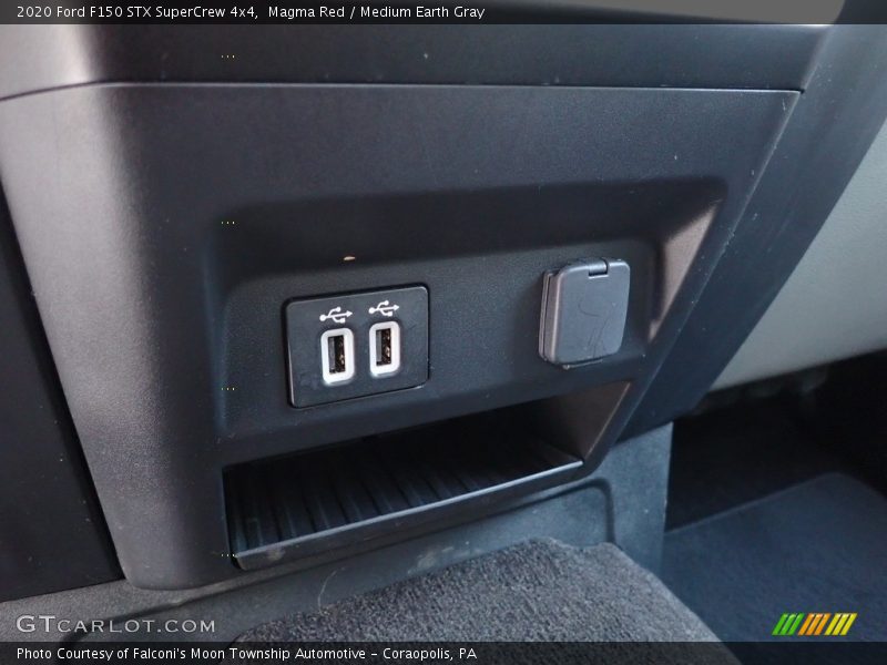 Magma Red / Medium Earth Gray 2020 Ford F150 STX SuperCrew 4x4