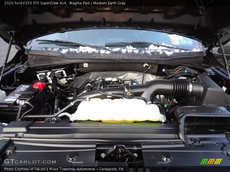 Magma Red / Medium Earth Gray 2020 Ford F150 STX SuperCrew 4x4