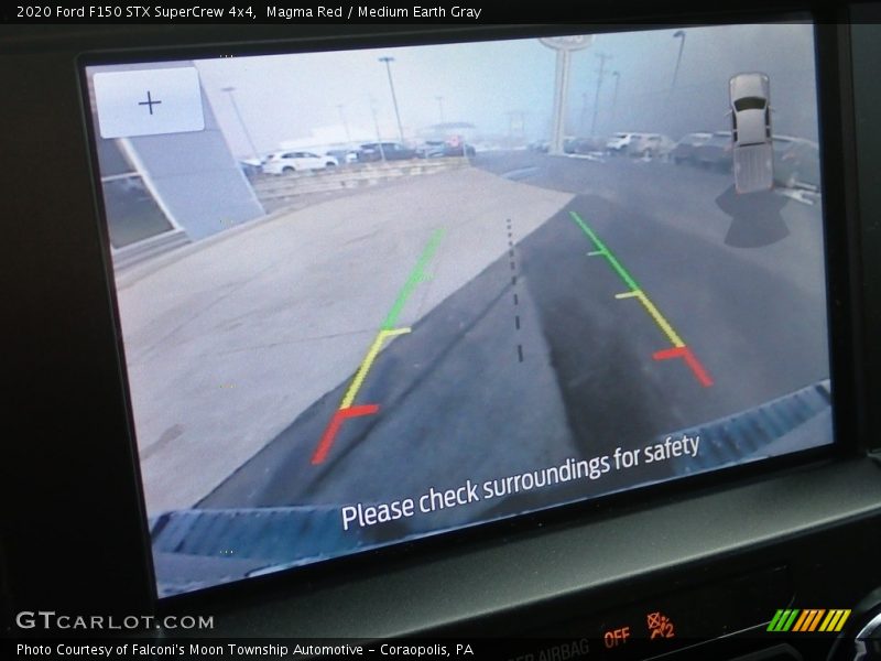 Magma Red / Medium Earth Gray 2020 Ford F150 STX SuperCrew 4x4