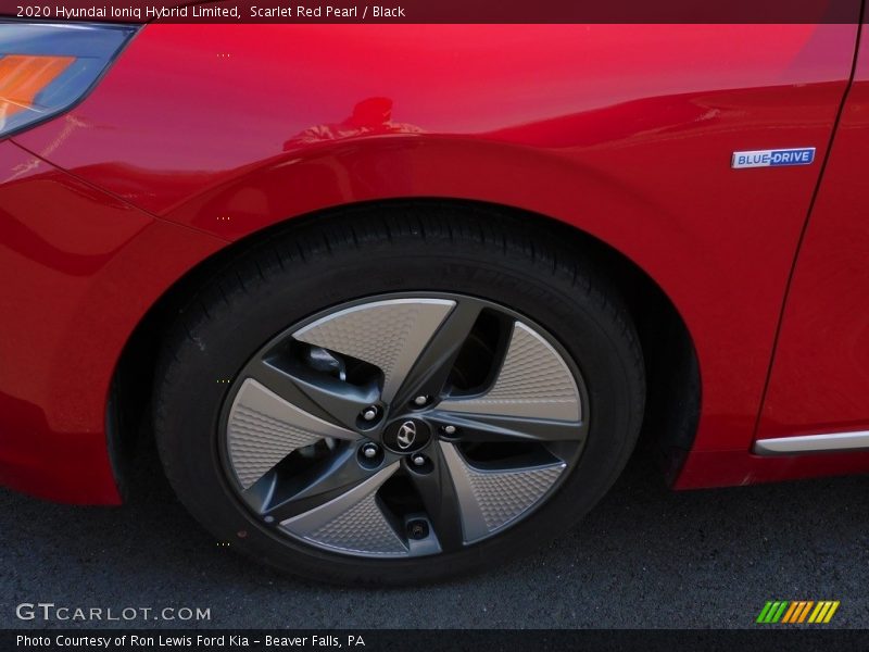 Scarlet Red Pearl / Black 2020 Hyundai Ioniq Hybrid Limited