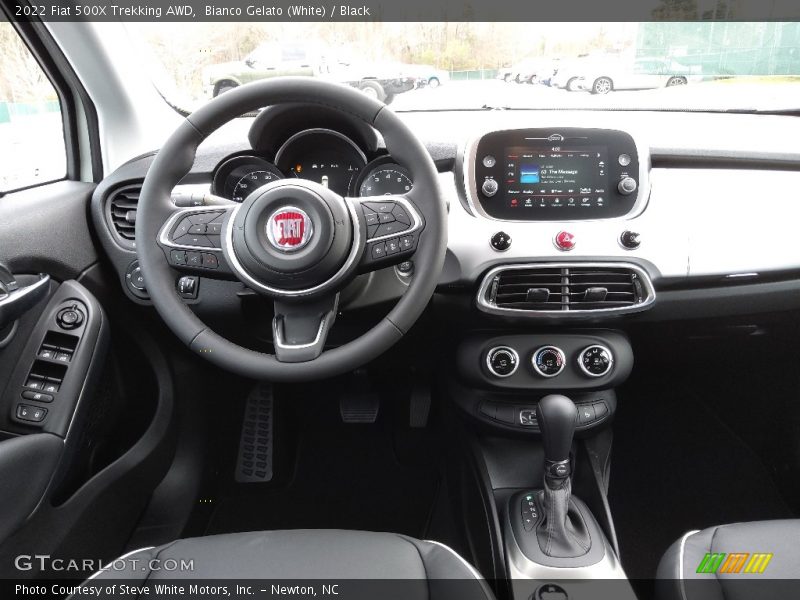 Dashboard of 2022 500X Trekking AWD