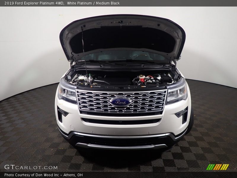 White Platinum / Medium Black 2019 Ford Explorer Platinum 4WD