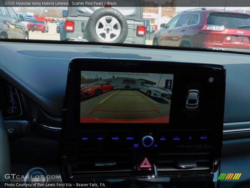 Scarlet Red Pearl / Black 2020 Hyundai Ioniq Hybrid Limited