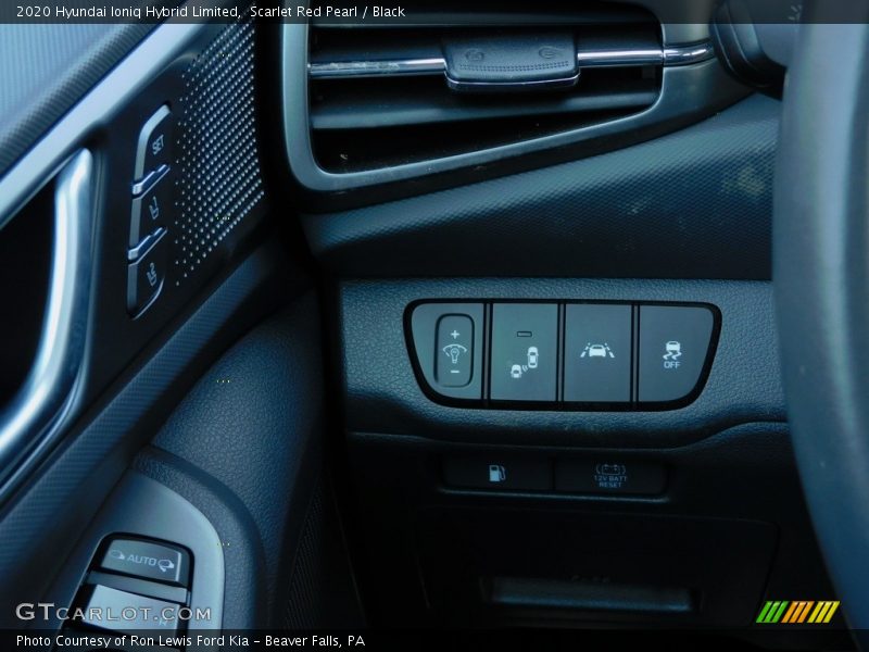 Scarlet Red Pearl / Black 2020 Hyundai Ioniq Hybrid Limited