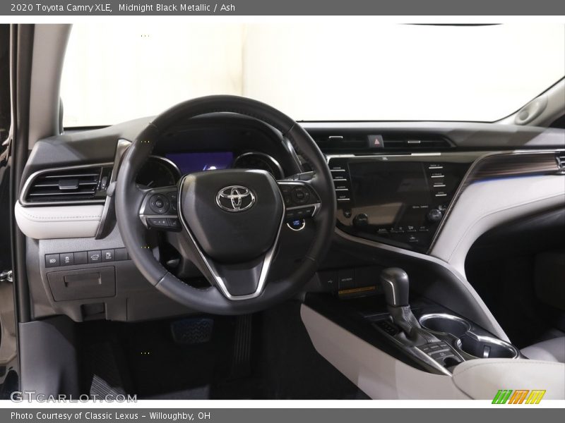 Midnight Black Metallic / Ash 2020 Toyota Camry XLE