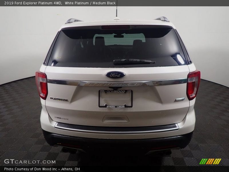 White Platinum / Medium Black 2019 Ford Explorer Platinum 4WD