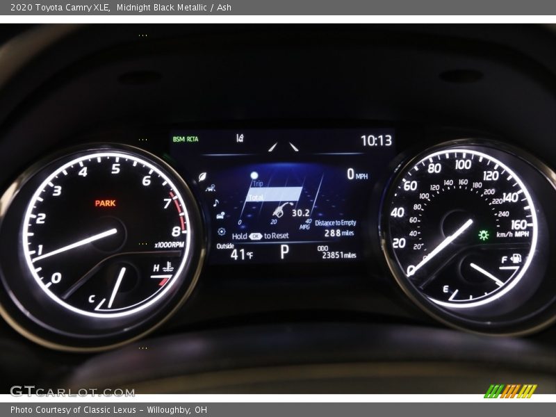 Midnight Black Metallic / Ash 2020 Toyota Camry XLE