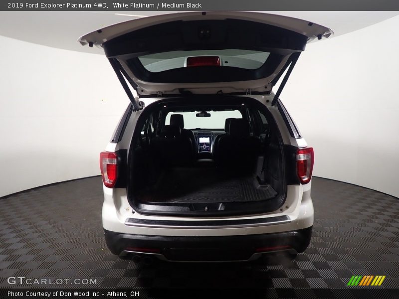 White Platinum / Medium Black 2019 Ford Explorer Platinum 4WD