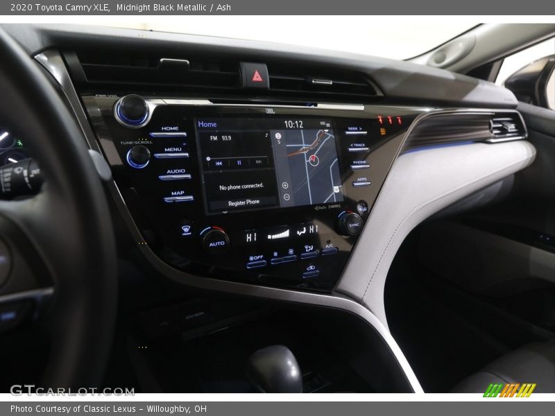 Midnight Black Metallic / Ash 2020 Toyota Camry XLE