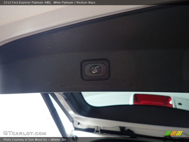 White Platinum / Medium Black 2019 Ford Explorer Platinum 4WD
