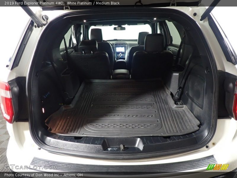White Platinum / Medium Black 2019 Ford Explorer Platinum 4WD