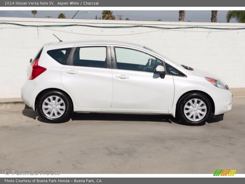 Aspen White / Charcoal 2014 Nissan Versa Note SV