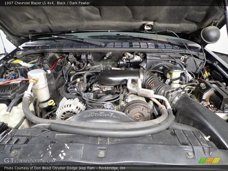 Black / Dark Pewter 1997 Chevrolet Blazer LS 4x4