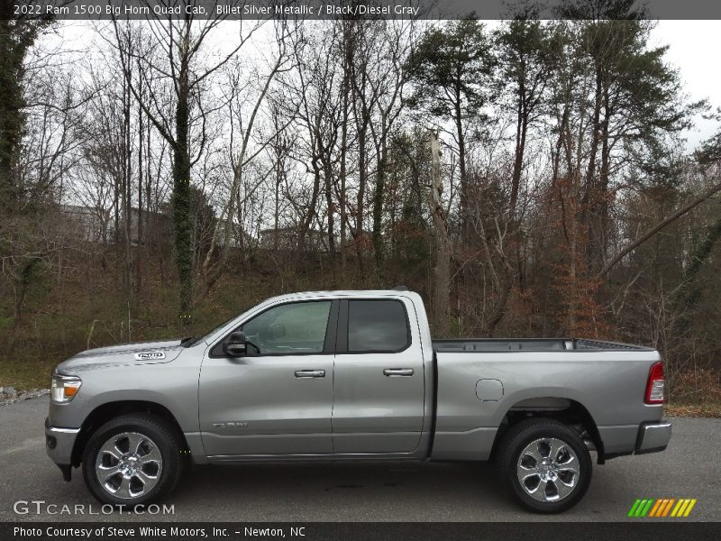  2022 1500 Big Horn Quad Cab Billet Silver Metallic