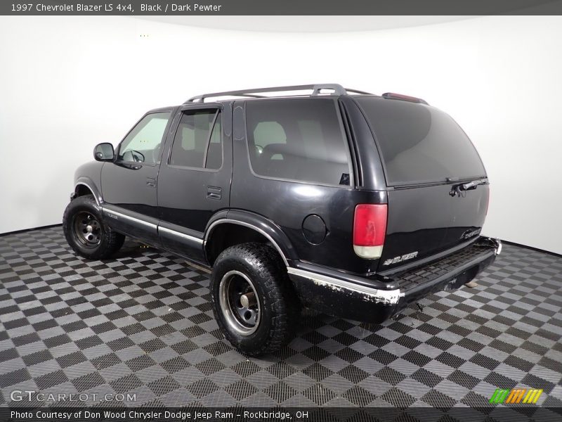 Black / Dark Pewter 1997 Chevrolet Blazer LS 4x4