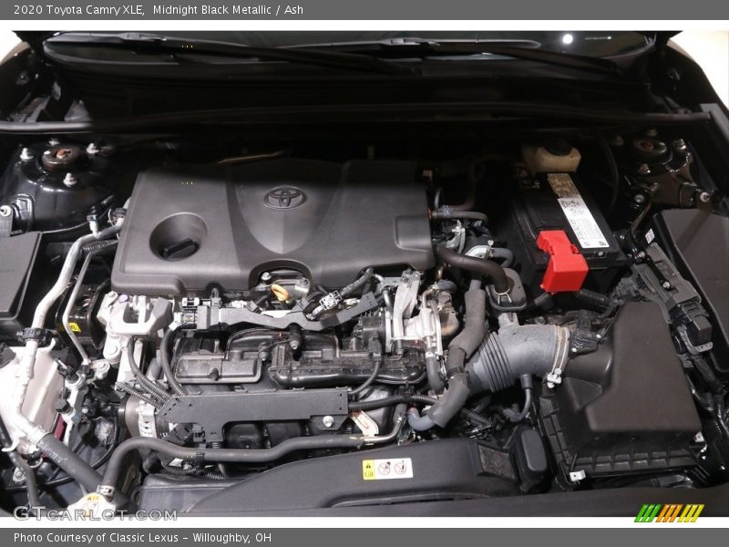 Midnight Black Metallic / Ash 2020 Toyota Camry XLE