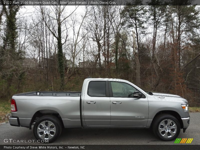  2022 1500 Big Horn Quad Cab Billet Silver Metallic