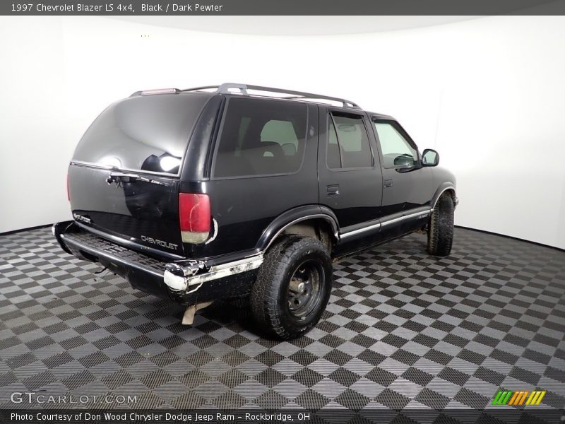 Black / Dark Pewter 1997 Chevrolet Blazer LS 4x4