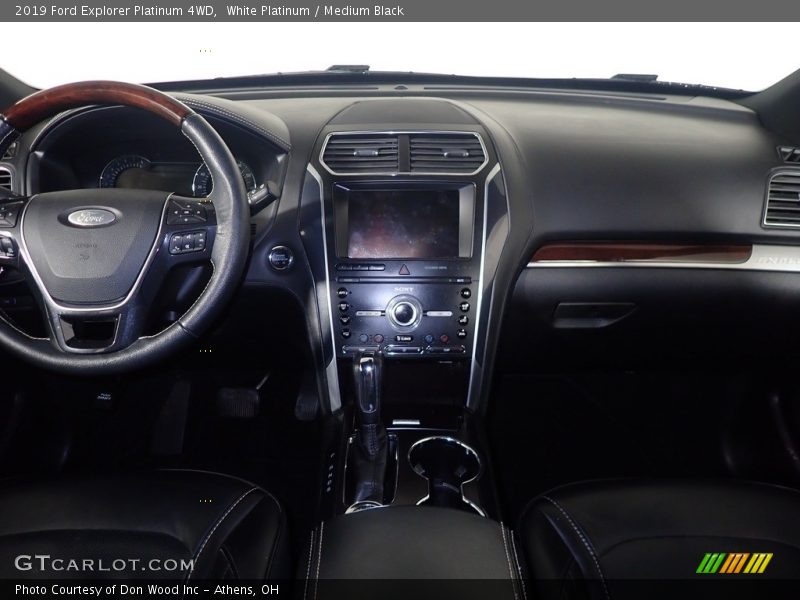White Platinum / Medium Black 2019 Ford Explorer Platinum 4WD