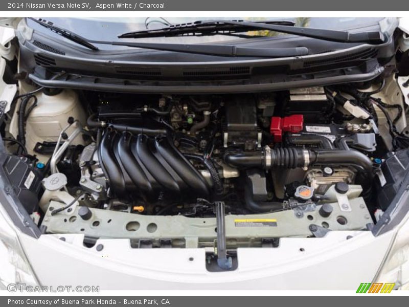 Aspen White / Charcoal 2014 Nissan Versa Note SV