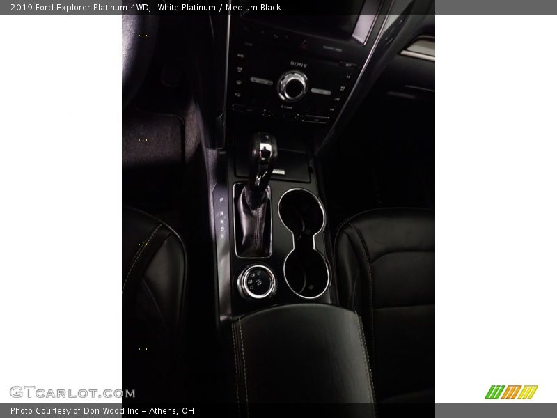 White Platinum / Medium Black 2019 Ford Explorer Platinum 4WD