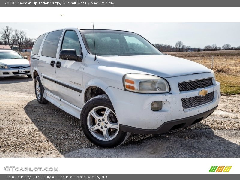Summit White / Medium Gray 2008 Chevrolet Uplander Cargo