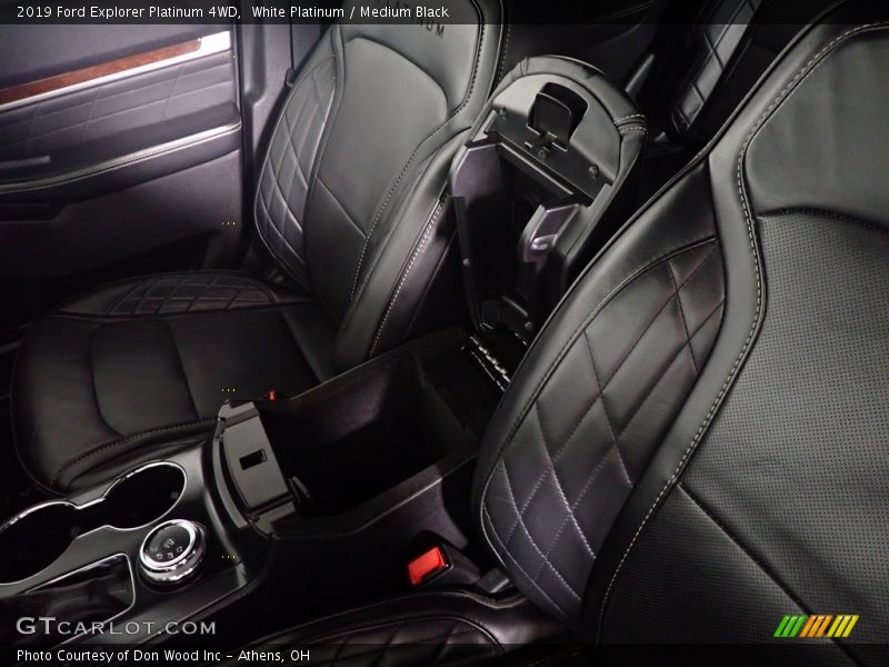 White Platinum / Medium Black 2019 Ford Explorer Platinum 4WD
