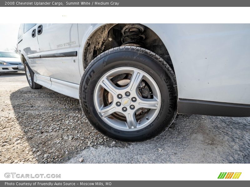 Summit White / Medium Gray 2008 Chevrolet Uplander Cargo