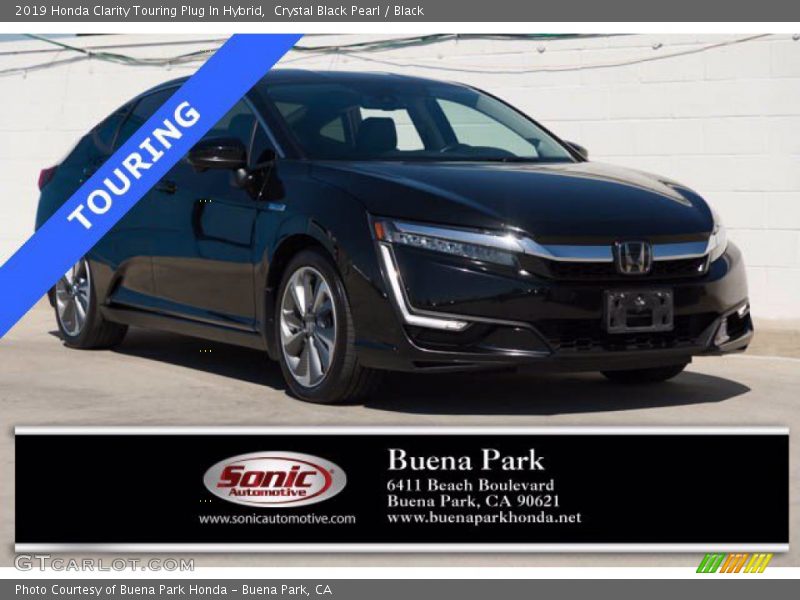 Crystal Black Pearl / Black 2019 Honda Clarity Touring Plug In Hybrid