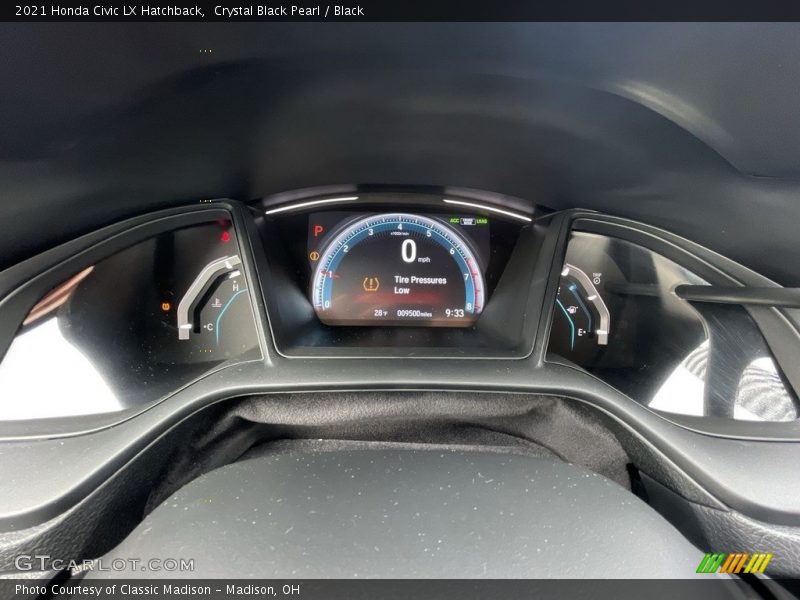 Crystal Black Pearl / Black 2021 Honda Civic LX Hatchback