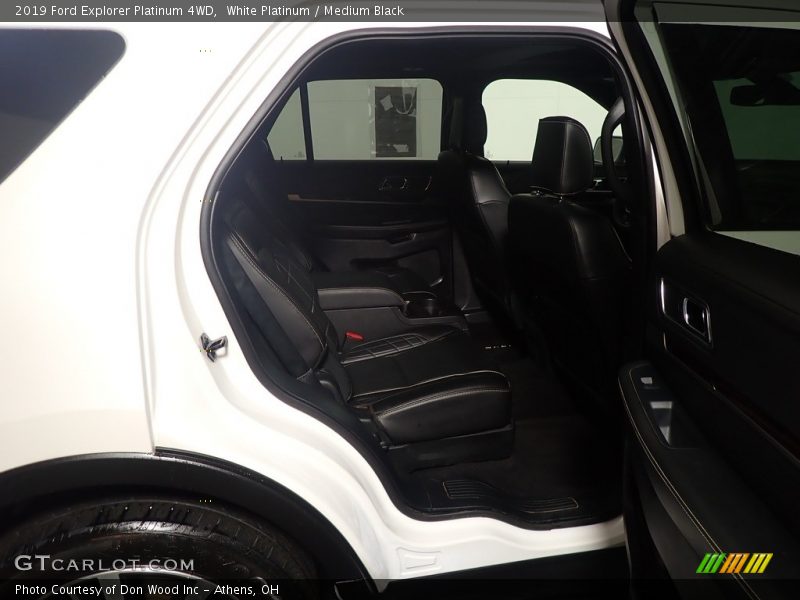 White Platinum / Medium Black 2019 Ford Explorer Platinum 4WD