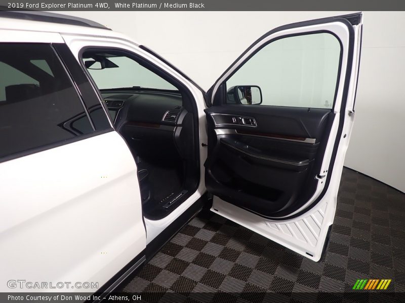 White Platinum / Medium Black 2019 Ford Explorer Platinum 4WD