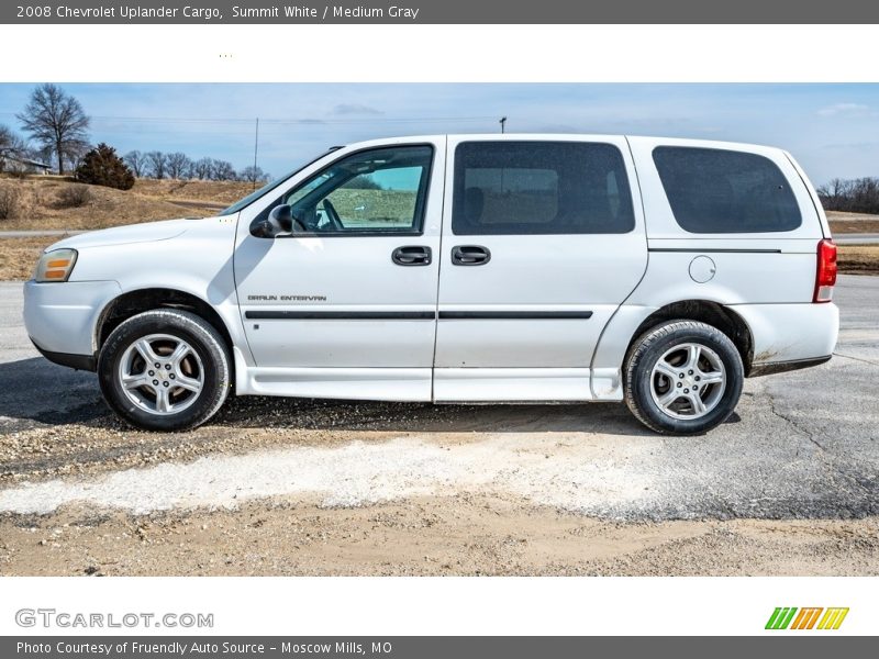 Summit White / Medium Gray 2008 Chevrolet Uplander Cargo